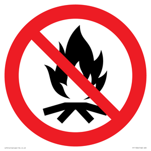 Prohibition: No campfire